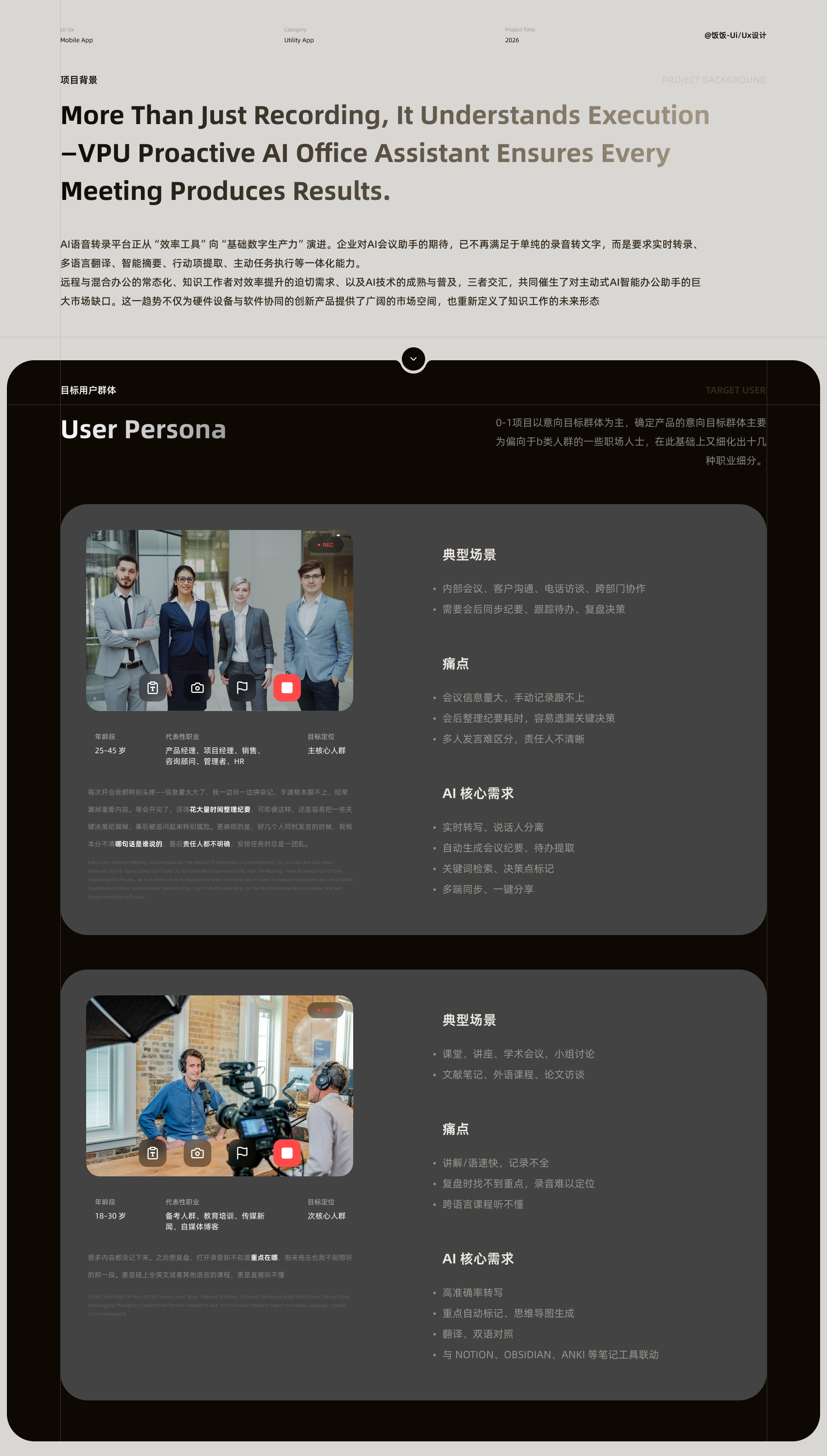 项目背景与用户画像